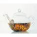 JP-4_White_Background Tea pot Hario tea leaves in pot with mesh strainer